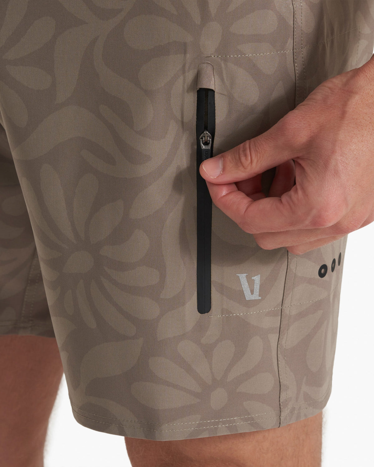 Infinity Boardshort Men's Taupe Big Samba Boardshorts - Vuori