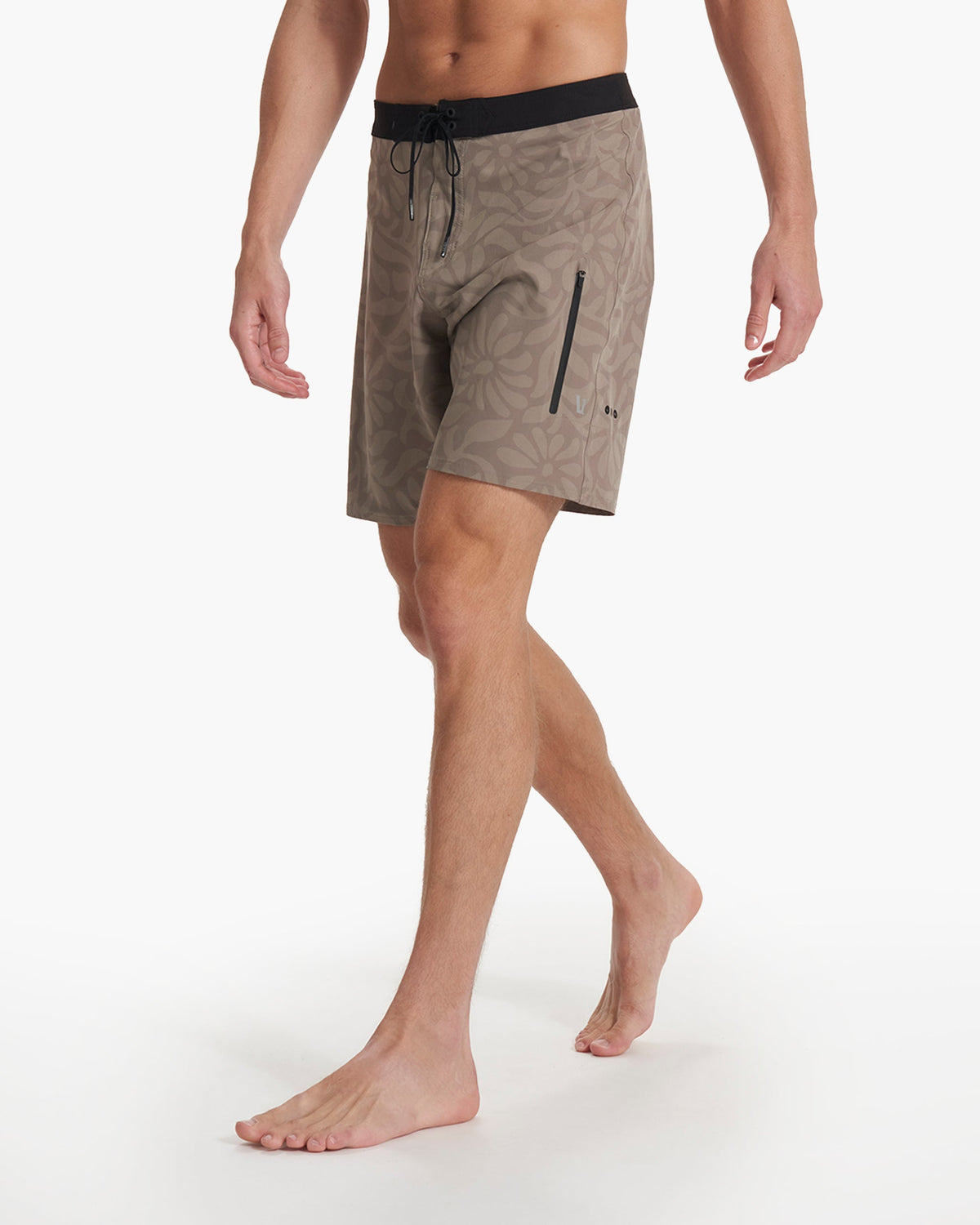 Infinity Boardshort Men's Taupe Big Samba Boardshorts - Vuori