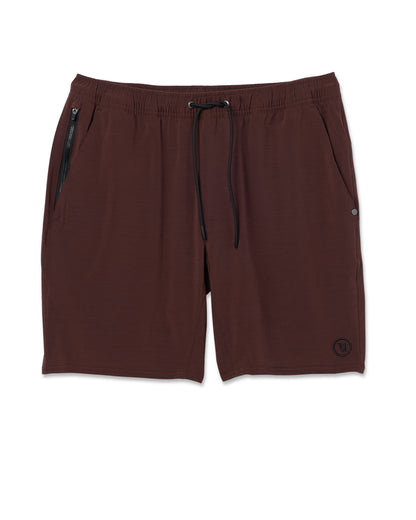 Elevate Kore Short Lined 7" Men's Burgundy Shorts - Vuori