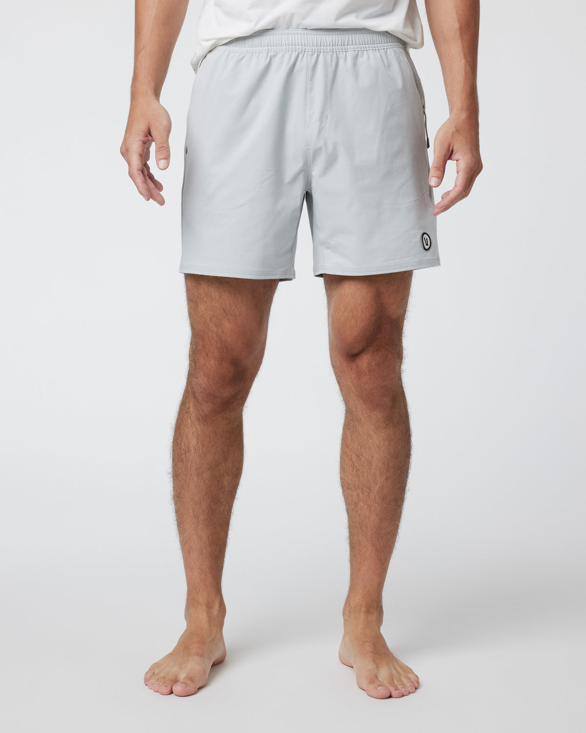 Maverick Volley Short Men's Sky Grey Hybrid Shorts - Vuori