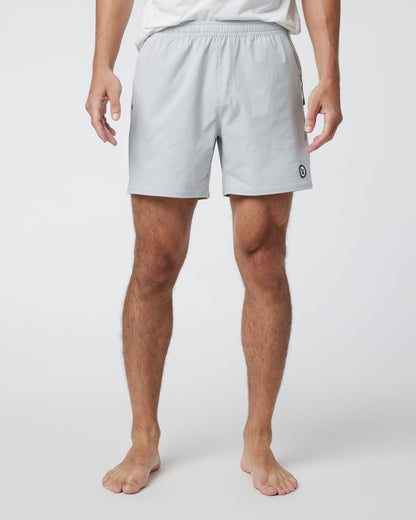 Maverick Volley Short Men's Sky Grey Hybrid Shorts - Vuori