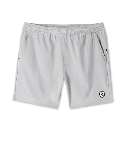Maverick Volley Short Men's Sky Grey Hybrid Shorts - Vuori