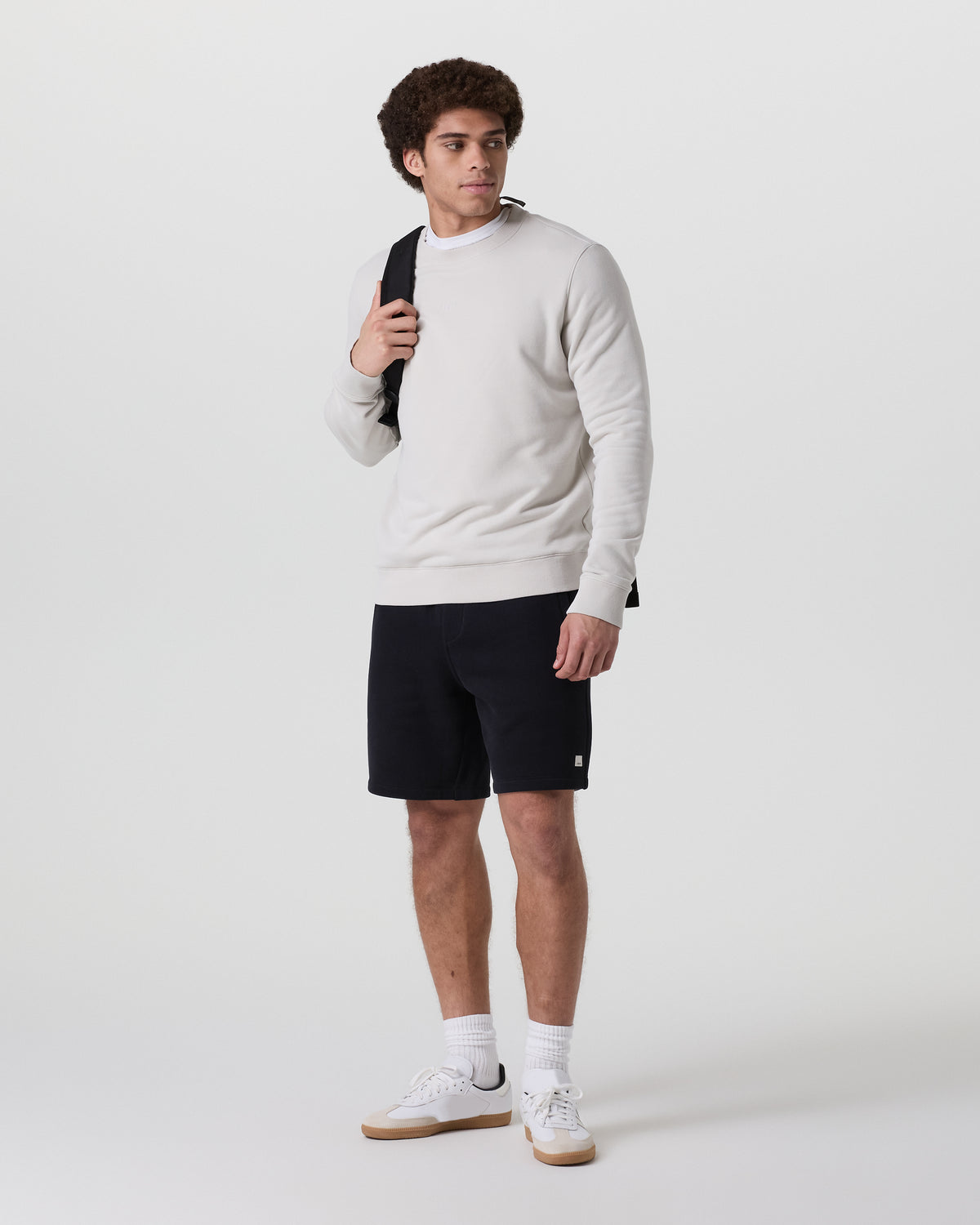 Seaside Short Classic Fit 8" Black - Vuori