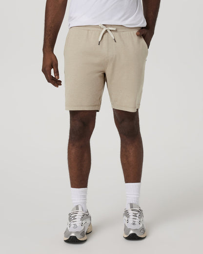 Ponto Performance Short 7" Men's Truffle Heather Shorts - Vuori