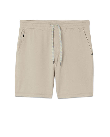 Ponto Performance Short 7" Men's Truffle Heather Shorts - Vuori