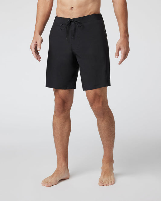 Knox Boardshort Men's Black Boardshorts - Vuori