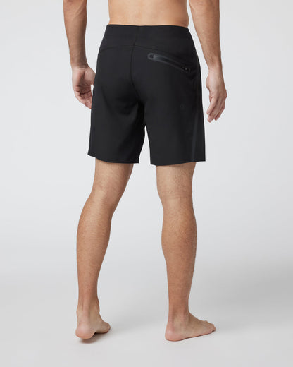 Knox Boardshort Men's Black Boardshorts - Vuori