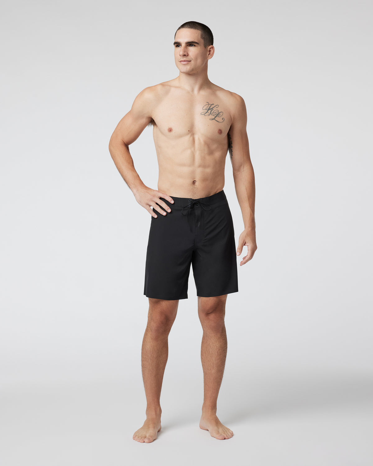 Knox Boardshort Men's Black Boardshorts - Vuori