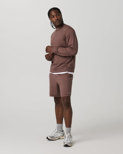 Ponto Performance Short 7" Men's Sable Heather Shorts - Vuori