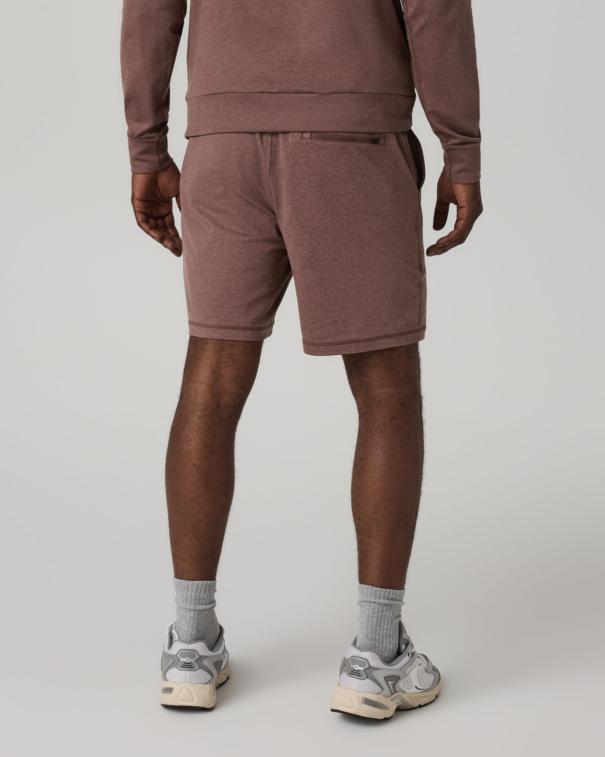 Ponto Performance Short 7" Men's Sable Heather Shorts - Vuori