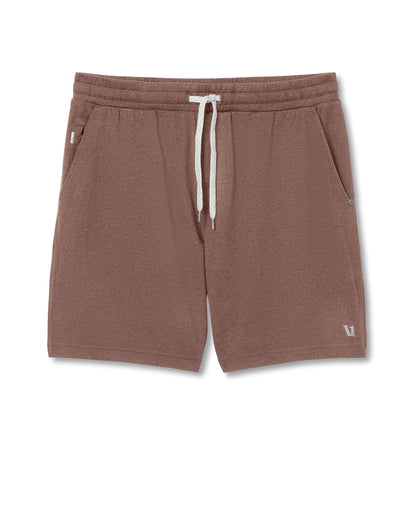 Ponto Performance Short 7" Men's Sable Heather Shorts - Vuori