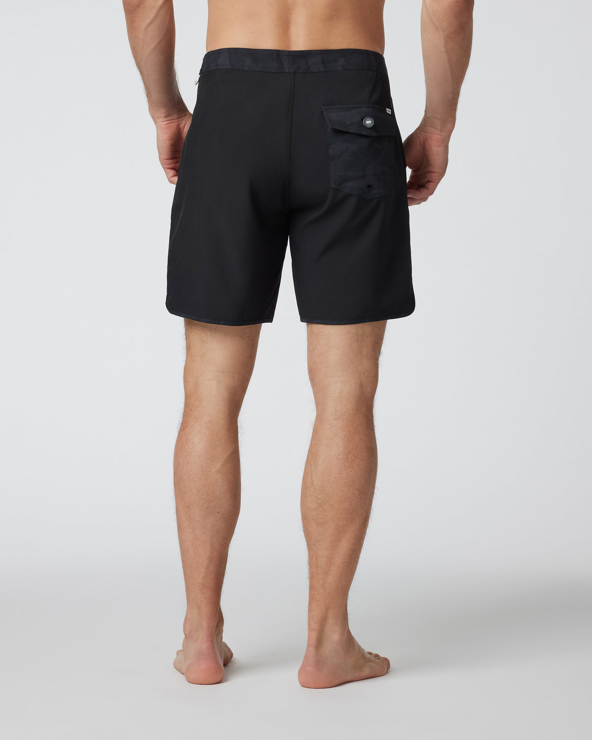 Cruise Boardshort Men's Black Swim Trunks - Vuori