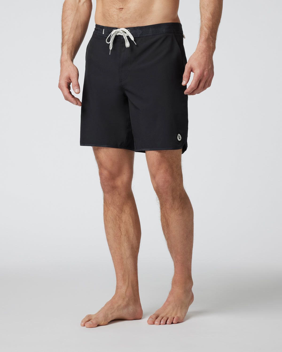 Cruise Boardshort Men's Black Swim Trunks - Vuori