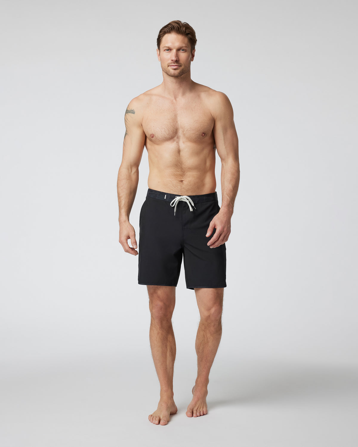 Cruise Boardshort Men's Black Swim Trunks - Vuori