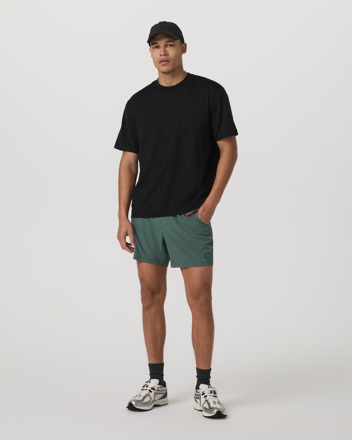Kore Short Lined 5" Men's Agate Green Athletic Shorts - Vuori