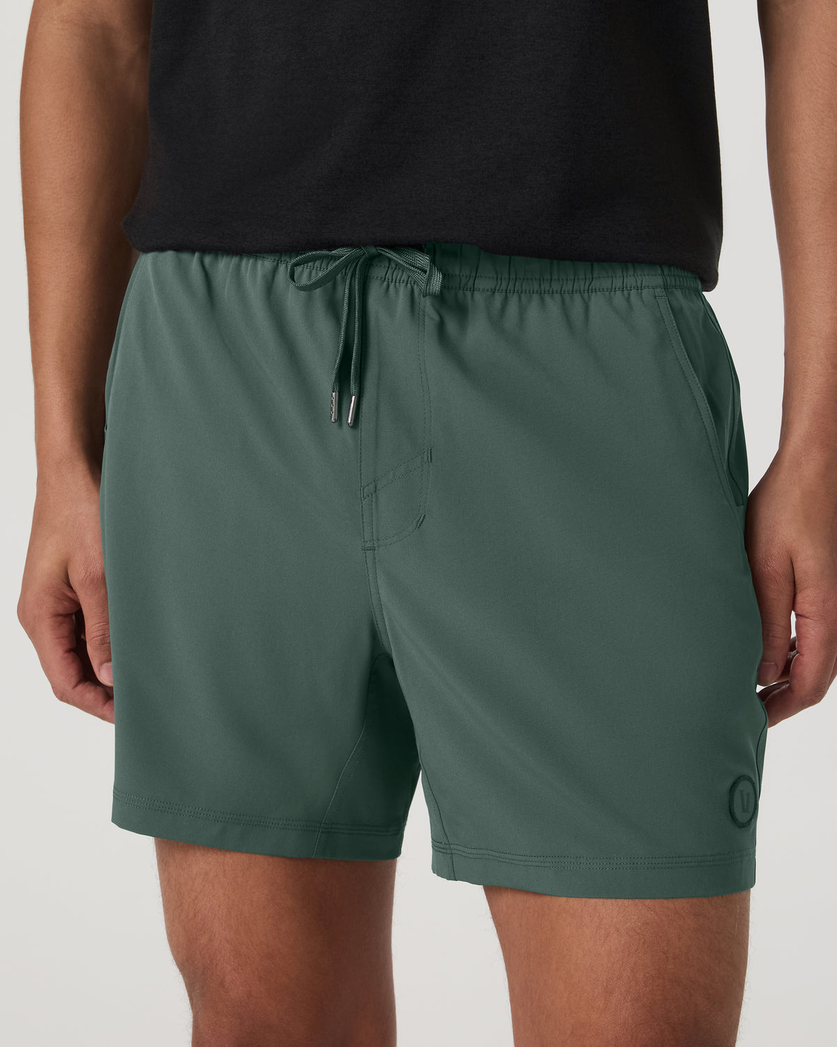 Kore Short Lined 5" Men's Agate Green Athletic Shorts - Vuori