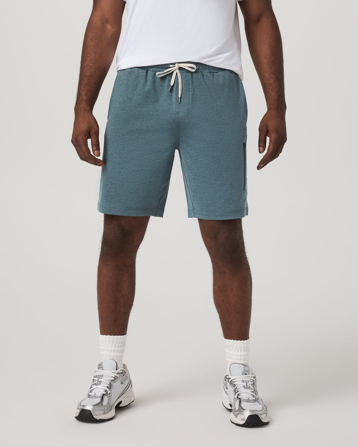 Men's Sunday Performance Short 8" Blue Sea Heather - Vuori