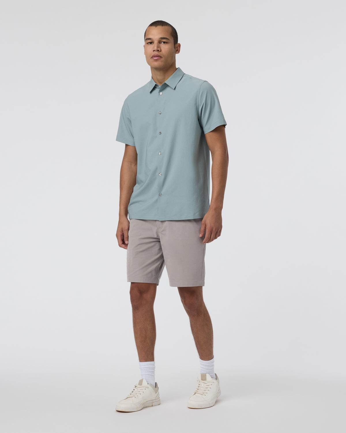 Meta Short 8" Mocha Chino Shorts - Vuori