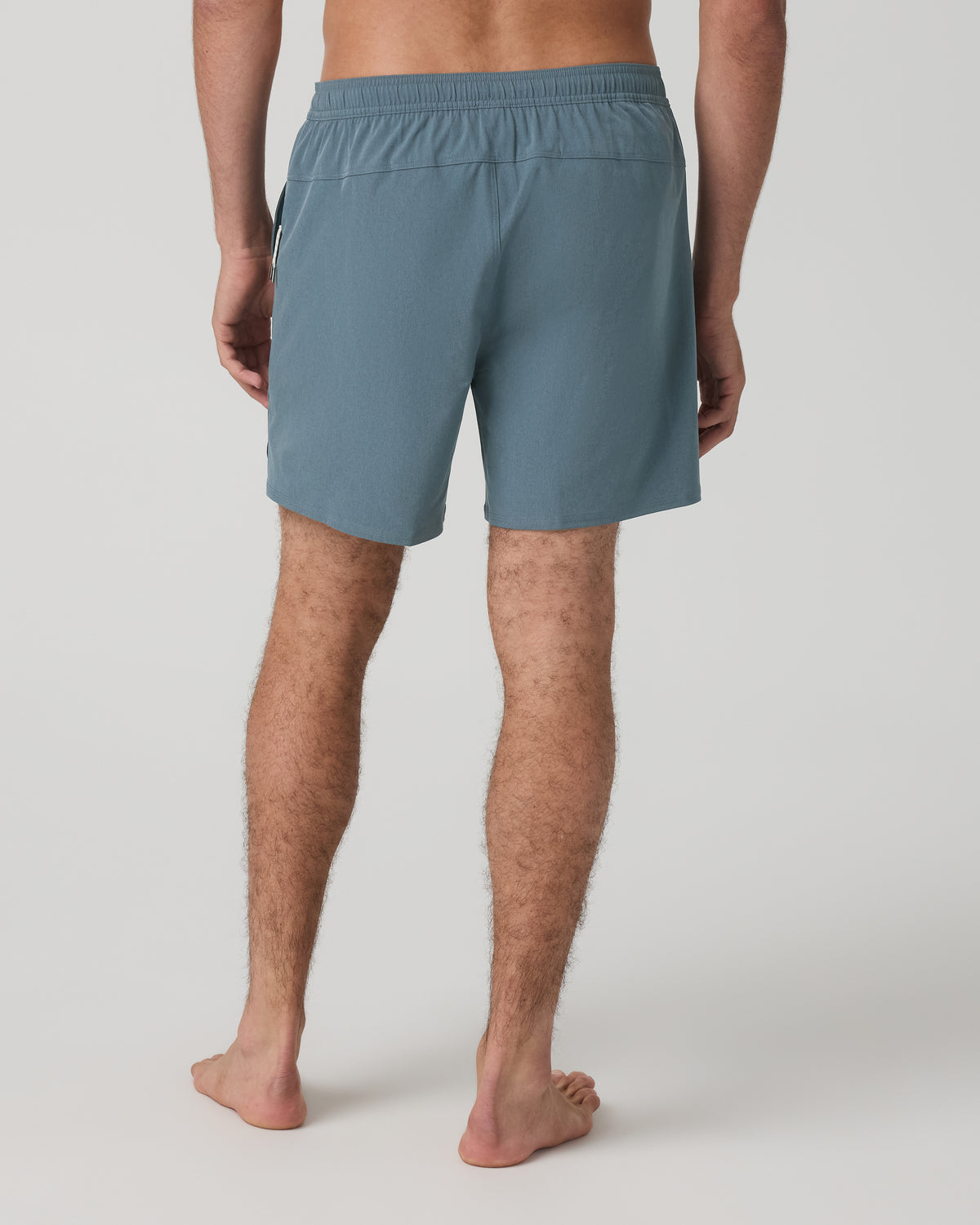 Maverick Volley Short Lined Men's Blue Sea Hybrid Shorts - Vuori