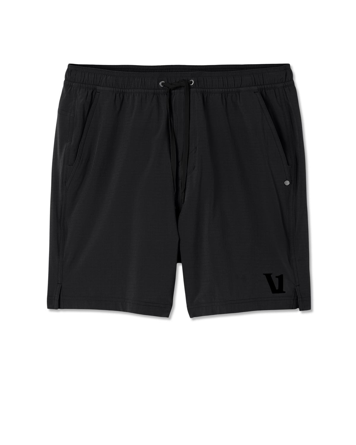 HardKore Short Lined 7" Men's Black Performance Shorts - Vuori