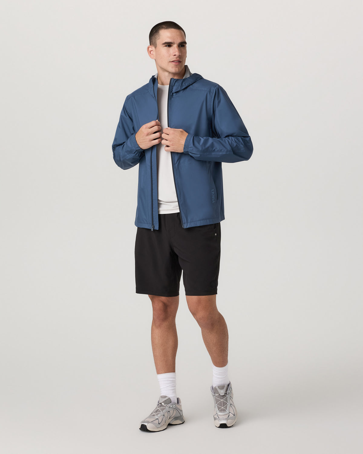 Kore Short Lined 9" Black Tonal Athletic Shorts - Vuori