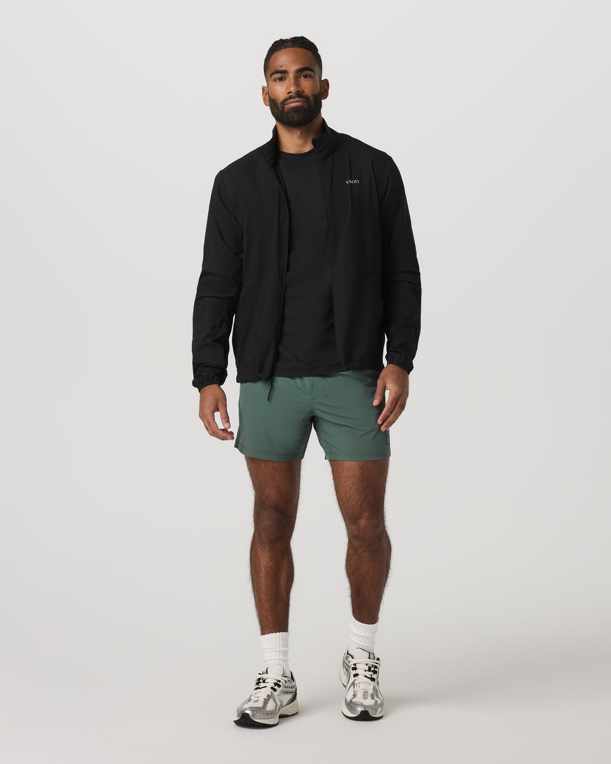 Kore Short Unlined 5" Men's Agate Green Athletic Shorts - Vuori