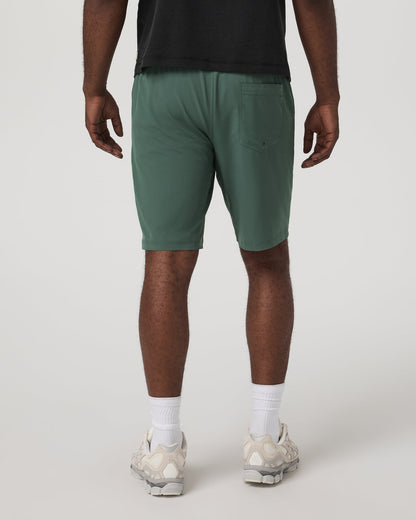 Kore Short Lined 9" Men's Agate Green Tonal Shorts - Vuori