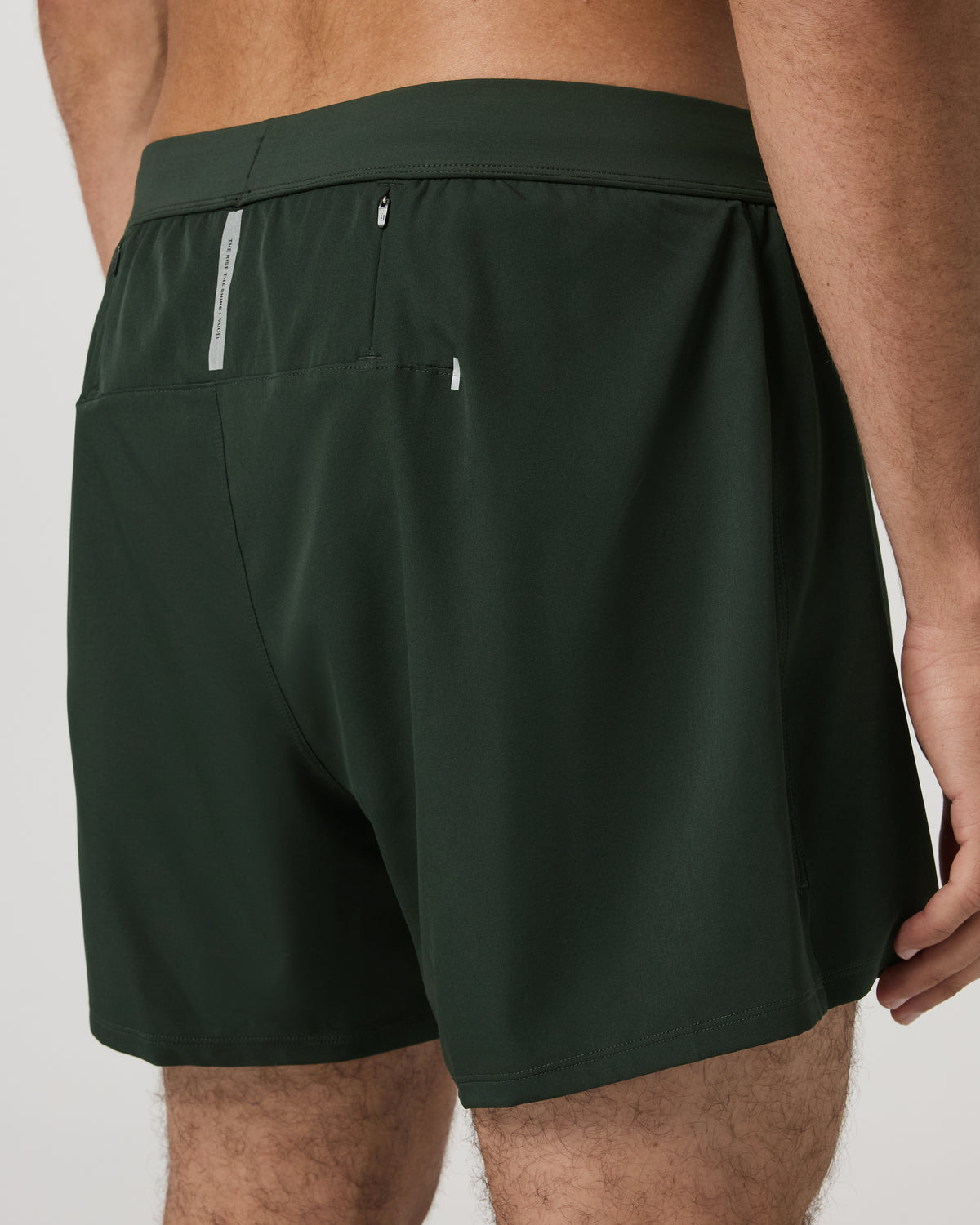 Qualify Short Lined 5" Men's Deep Forest Training Shorts - Vuori
