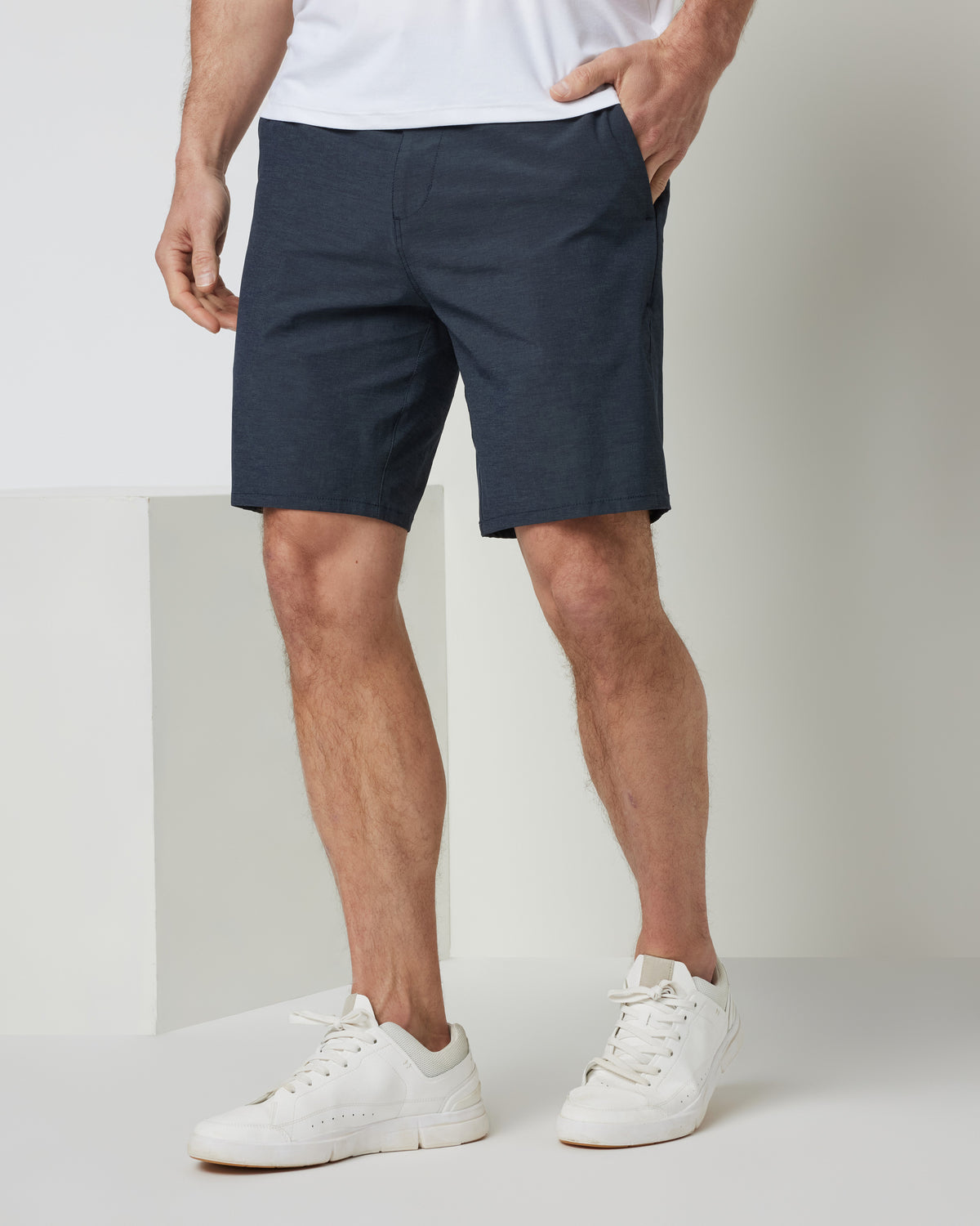Aim Short Men's Navy Blue Shorts - Vuori