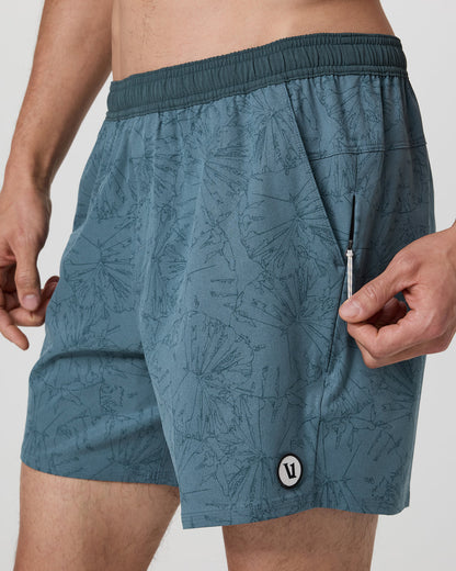 Maverick Volley Short Light Deep Sea Water Lily - Vuori