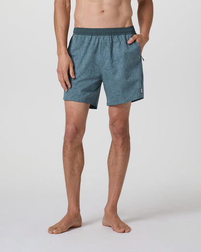 Maverick Volley Short Light Deep Sea Water Lily - Vuori