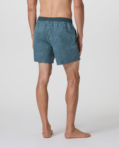 Maverick Volley Short Light Deep Sea Water Lily - Vuori