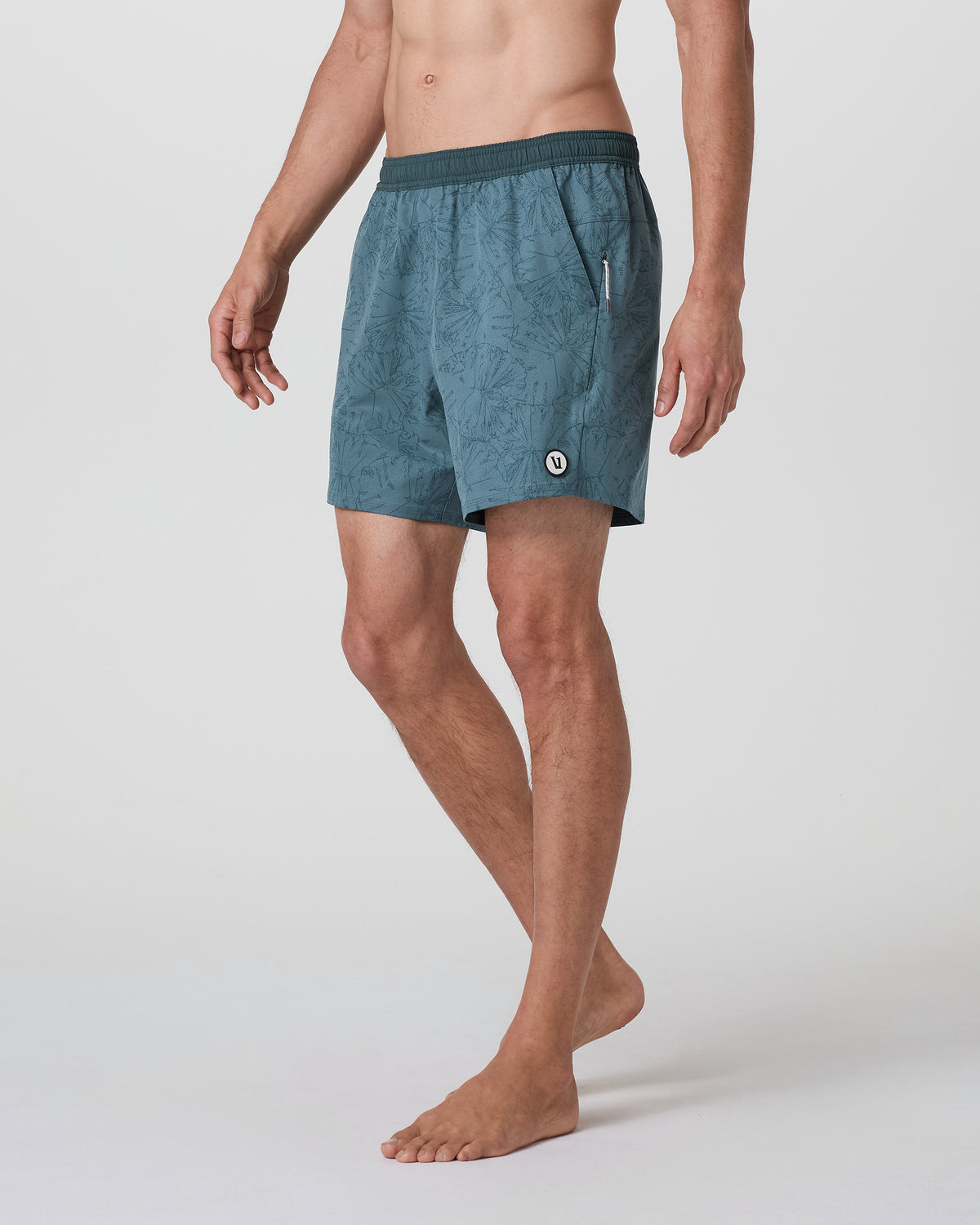 Maverick Volley Short Light Deep Sea Water Lily - Vuori