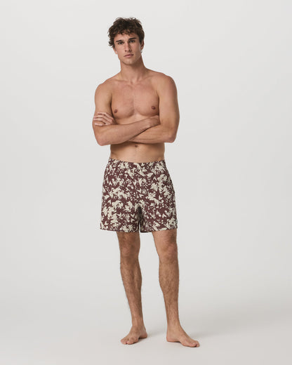 Maverick Volley Short Lined Sable Maui Hybrid Shorts - Vuori