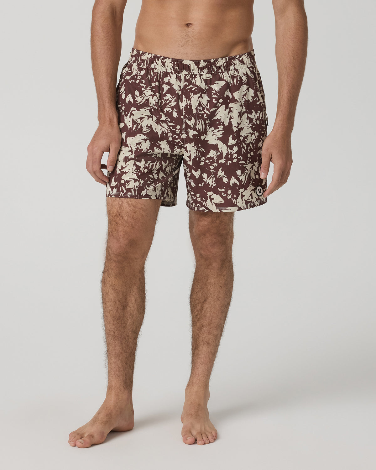 Maverick Volley Short Lined Sable Maui Hybrid Shorts - Vuori