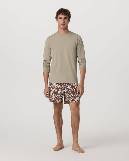 Maverick Volley Short Lined Sable Maui Hybrid Shorts - Vuori