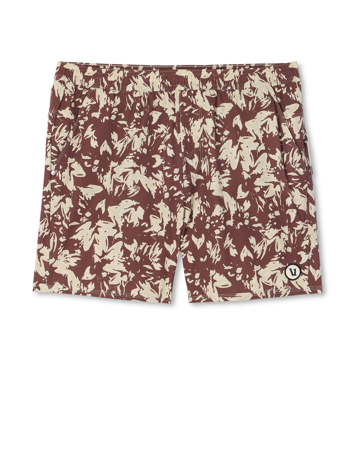 Maverick Volley Short Lined Sable Maui Hybrid Shorts - Vuori