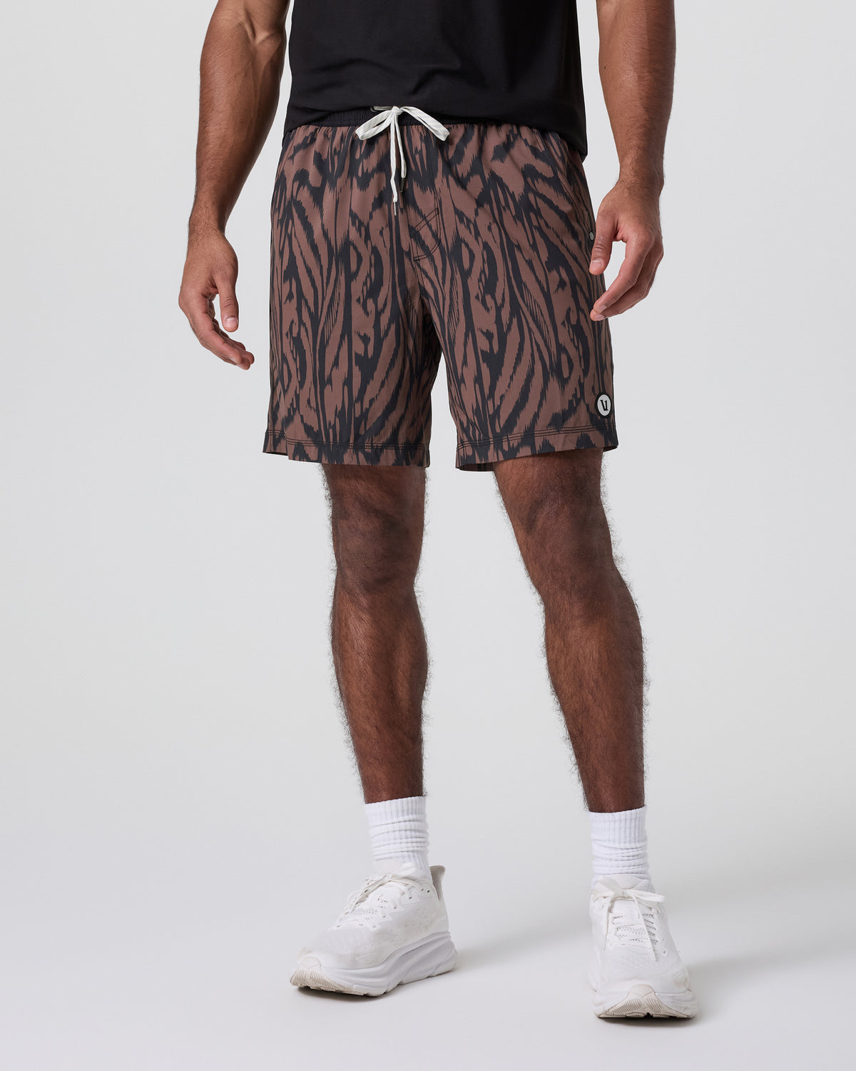 Kore Short Lined 7" Men's Chocolate Milk Mirage - Vuori