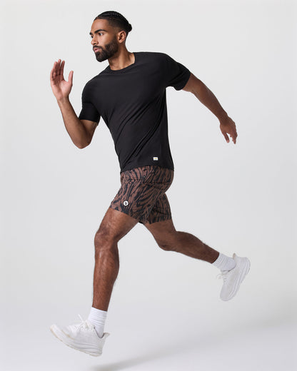 Kore Short Lined 7" Men's Chocolate Milk Mirage - Vuori