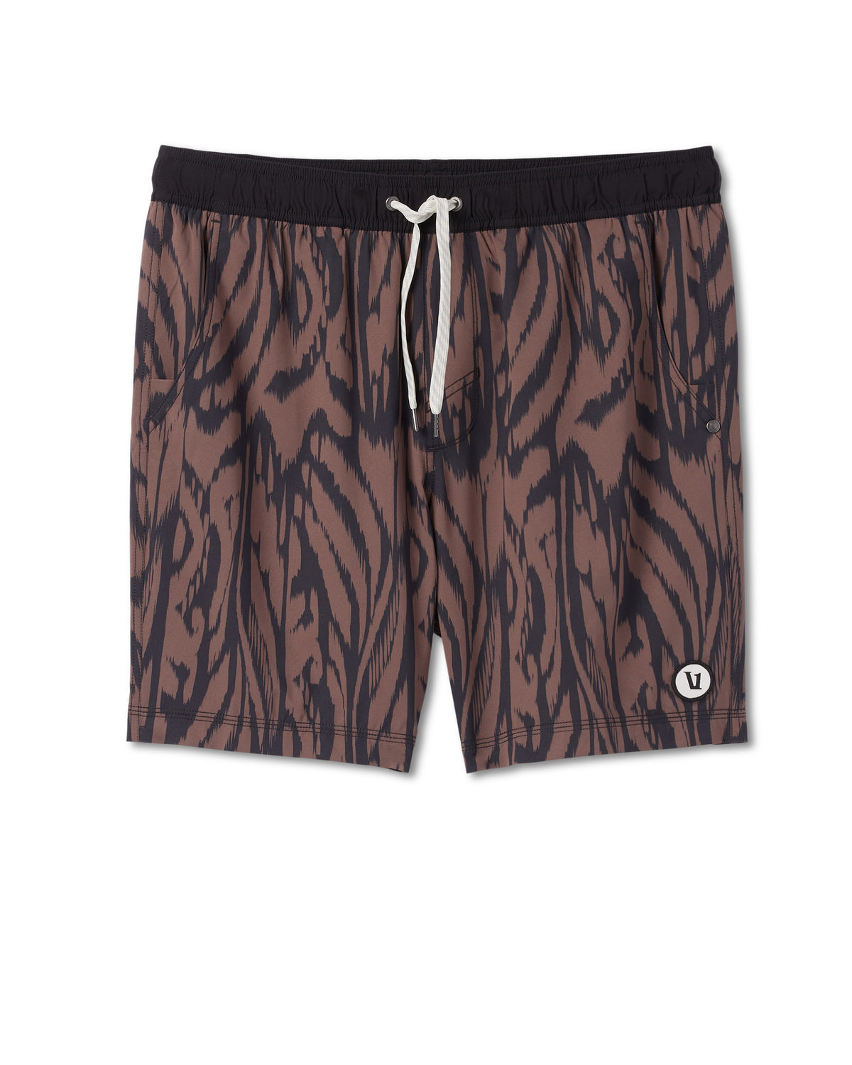 Kore Short Lined 7" Men's Chocolate Milk Mirage - Vuori
