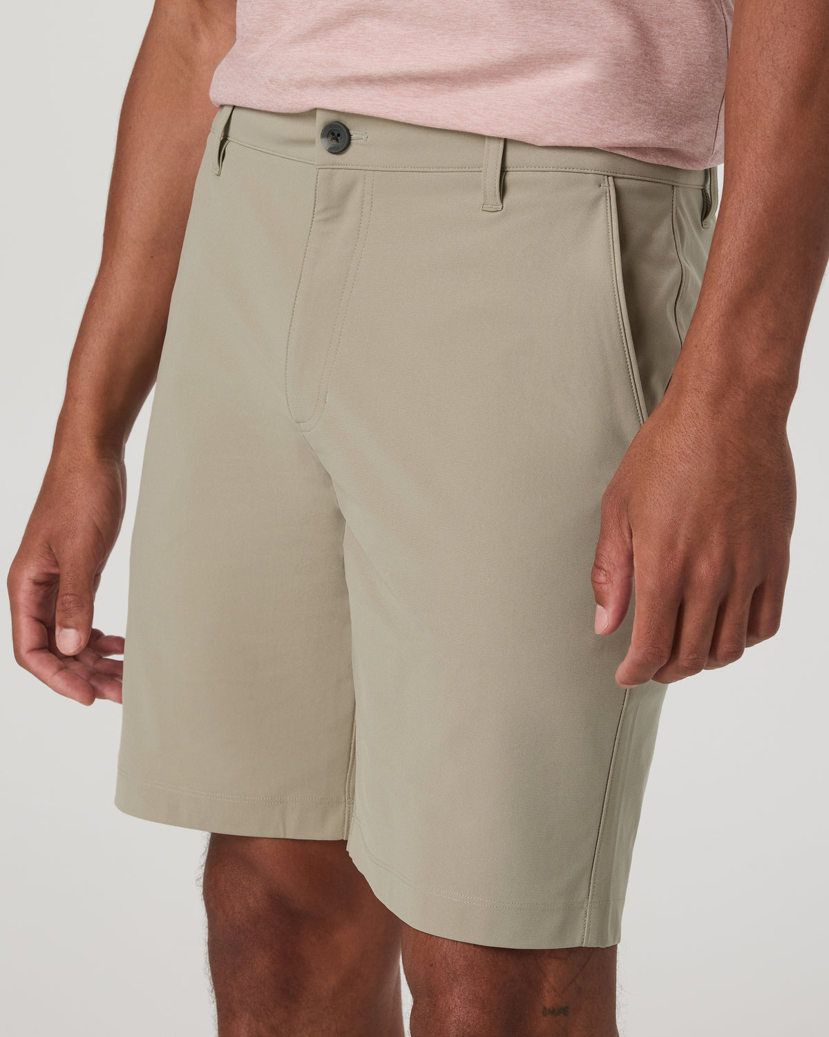 Meta Short 8" Men's Truffle Classic Chino Shorts - Vuori