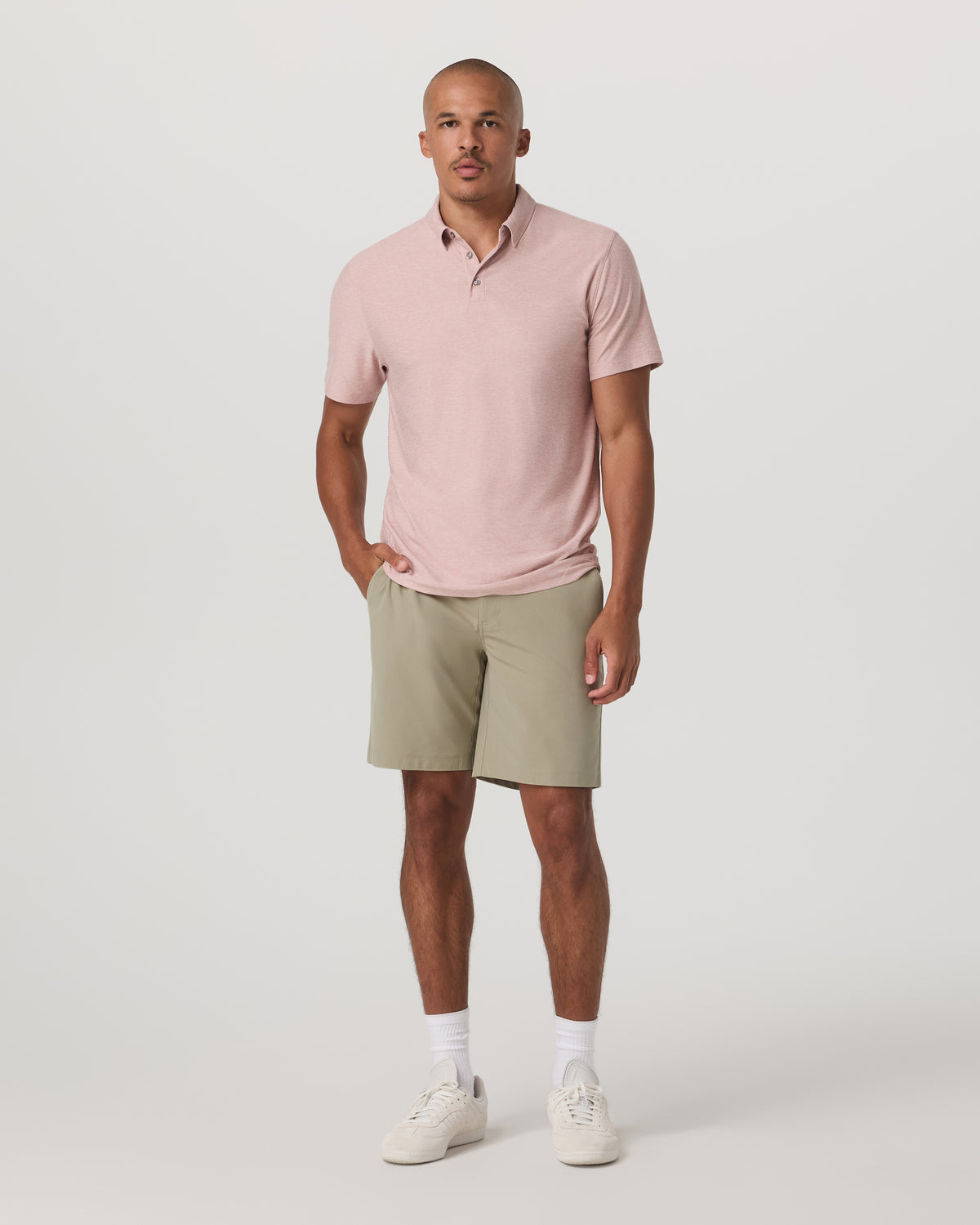 Meta Short 8" Men's Truffle Classic Chino Shorts - Vuori