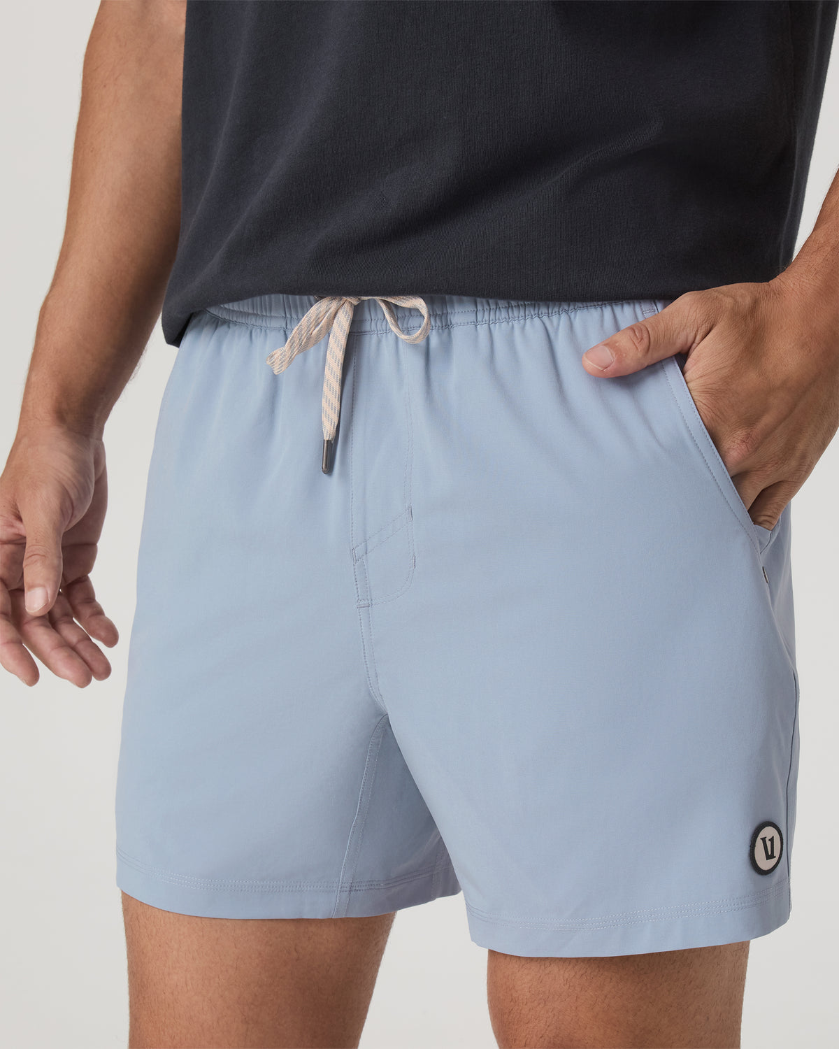 Kore Short Lined 5" Men's Blue Dusk Shorts - Vuori
