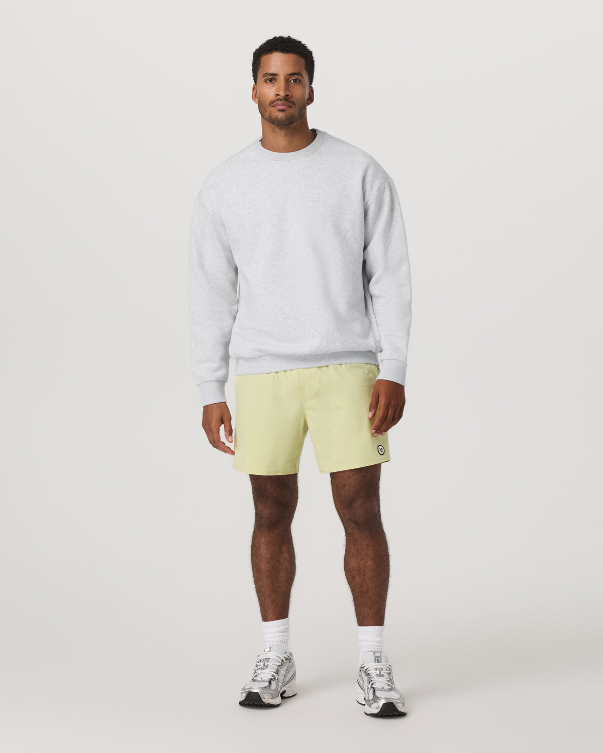 Maverick Volley Short Lined Men's Seed Hybrid Shorts - Vuori