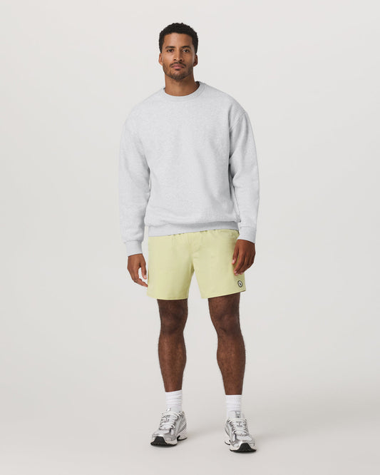 Maverick Volley Short Lined Men's Seed Hybrid Shorts - Vuori
