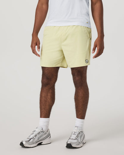 Maverick Volley Short Lined Men's Seed Hybrid Shorts - Vuori