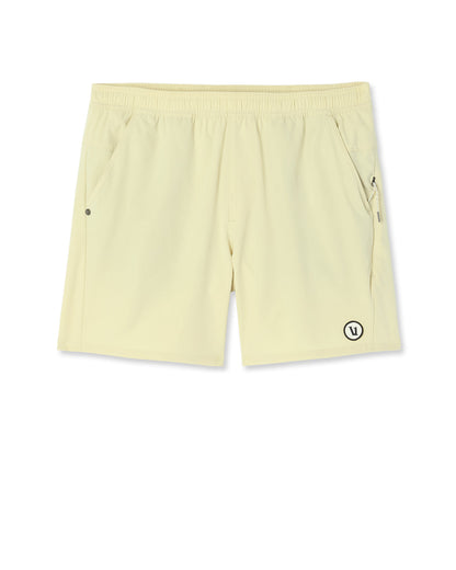 Maverick Volley Short Lined Men's Seed Hybrid Shorts - Vuori