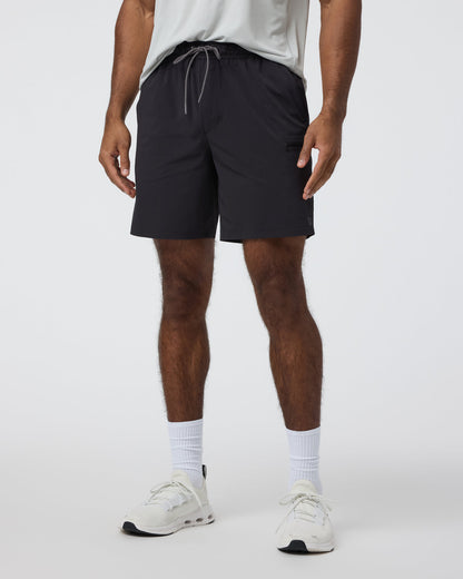 Grafton Short Unlined Classic Fit 7" Black - Vuori