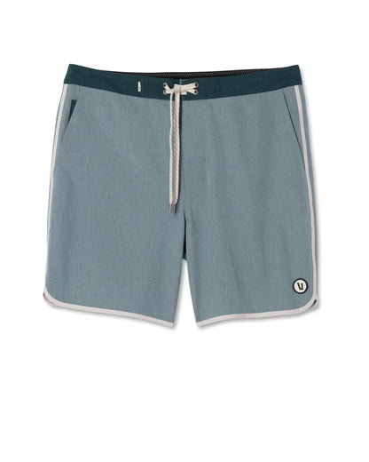 Cruise Boardshort Dusty Blue Linen Texture - Vuori