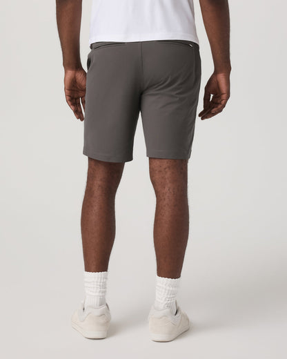 Meta Short 8" Men's Warm Grey Classic Chino Shorts - Vuori
